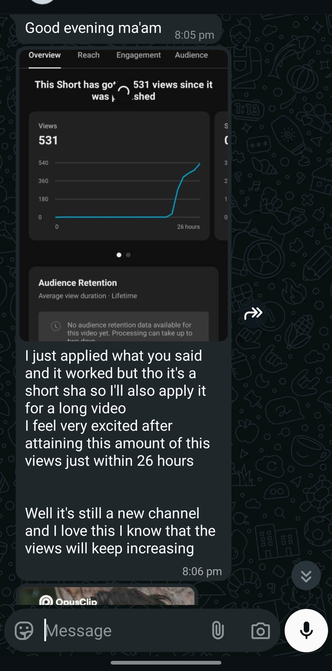 16,000 views milestone